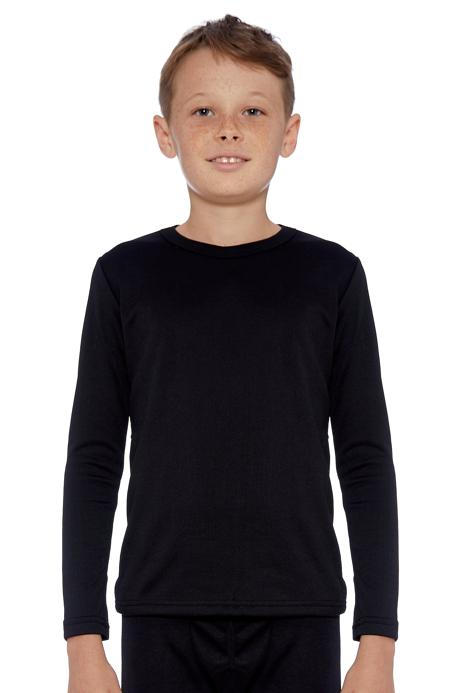 Boys Solid Thermal Top – Rocky Fashion