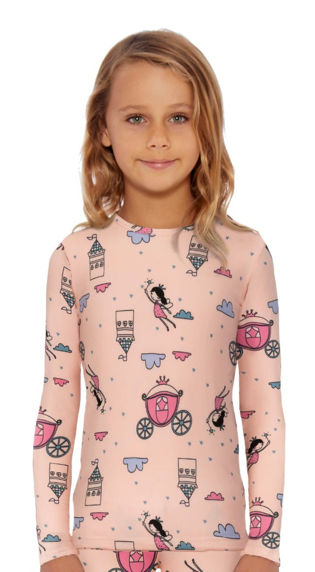 Girls Design Series Thermal Top