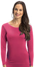 Women's Solid Thermal Top