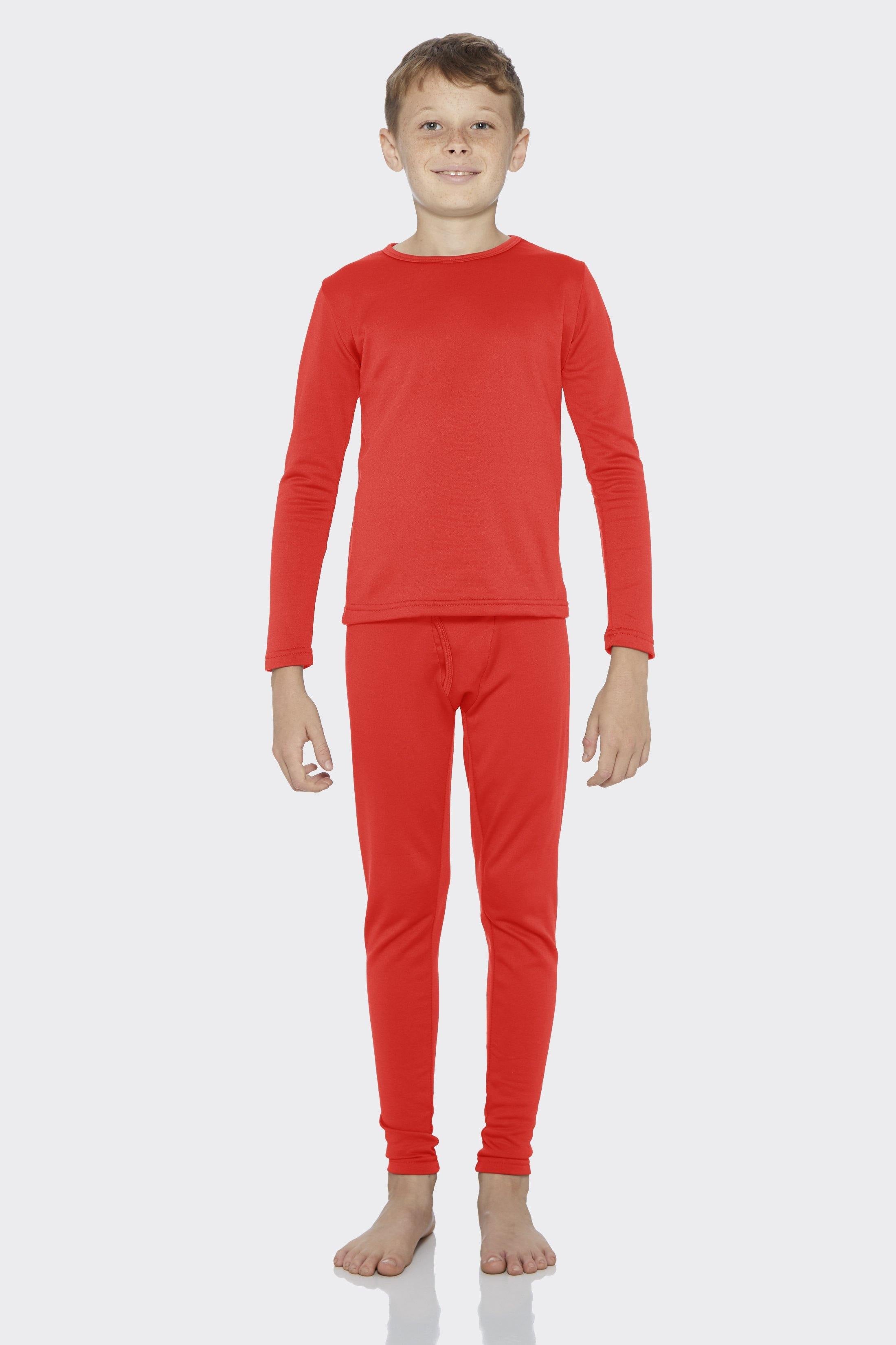 Kids Thermal Underwear Set Thermajohn Thermal Underwear For Boys