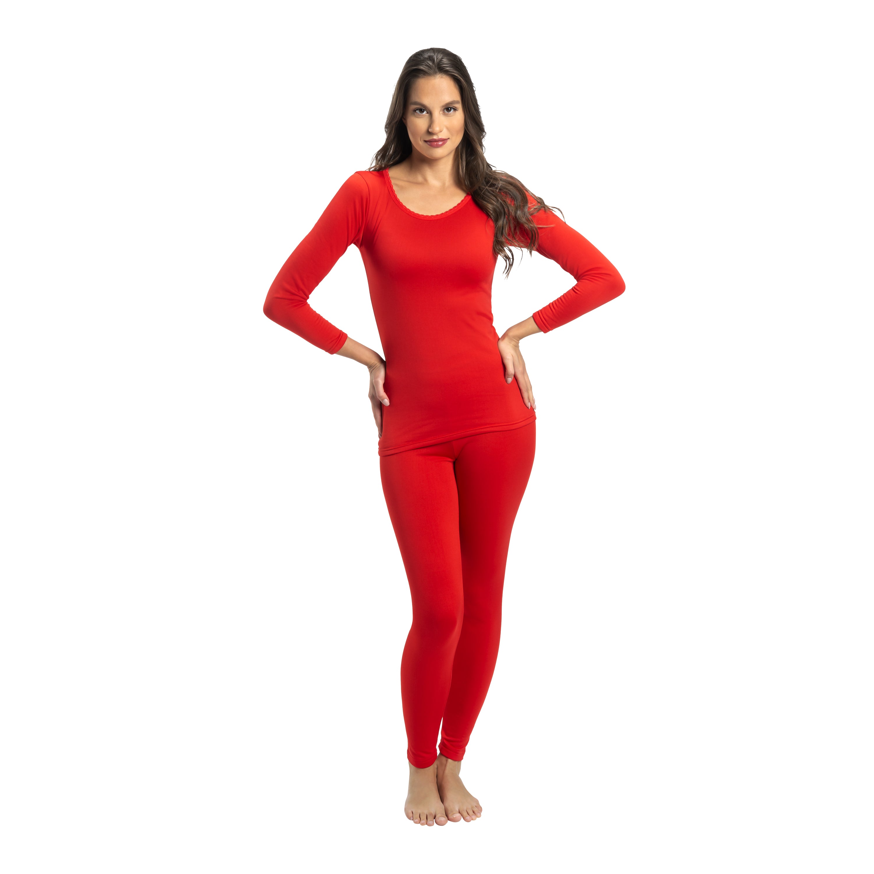 RP Collections® Womens Extra Warm Thermal Underwear 3/4 Length